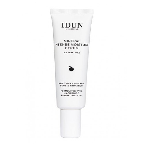 IDUN Mineral Intense Moisture Serum Intensyviai drėkinantis veido serumas su niacinamidu ir hialurono rūgštimi 30ml