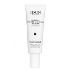 IDUN Mineral Intense Moisture Serum Intensyviai drėkinantis veido serumas su niacinamidu ir hialurono rūgštimi 30ml