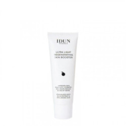 IDUN Ultra Light Regenerating Skin Booster Ypač lengvas regeneruojamasis veido serumas su dumblių ekstraktais ir hialurono rūgštimi 50ml