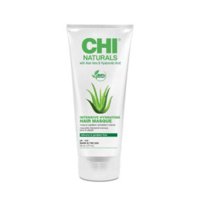 CHI Naturals Intensive Hydrating Hair Masque Intensyviai drėkinanti plaukų kaukė su aloe vera ir hialurono rūgštimi 177ml