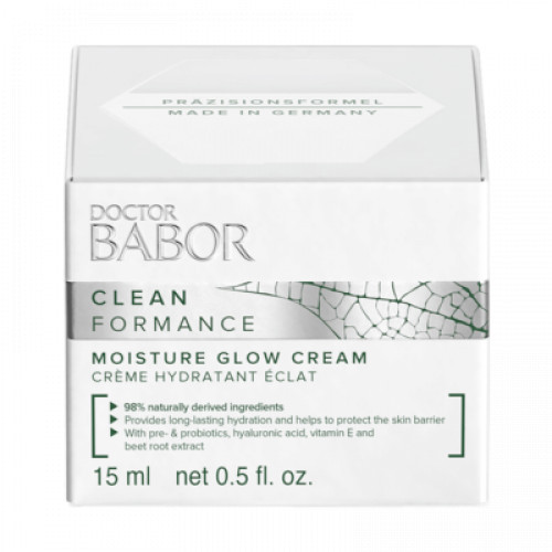 Babor Clean Formance Moisture Glow Day Cream Drėkinamasis veido kremas 50ml