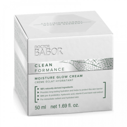 Babor Clean Formance Moisture Glow Day Cream Drėkinamasis veido kremas 50ml