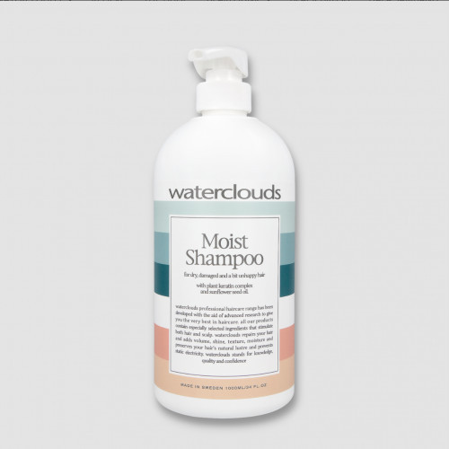 Waterclouds Moist Shampoo Ddrėkinamasis plaukų šampūnas 250ml