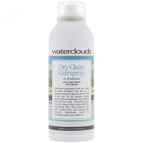 Waterclouds Dry Clean Hairspray Plaukų lakas 200ml