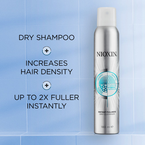 Nioxin Instant Fullness Dry Cleanser Sausas plaukų šampūnas, suteikiantis apimties 180ml