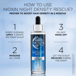 Nioxin Night Density Rescue Serum Naktinis plaukams tankumo suteikiantis serumas 70ml