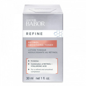 Babor Retinol Smoothing Toner Priešraukšlinis veido tonikas su retinoliu ir hialurono rūgštimi 30ml