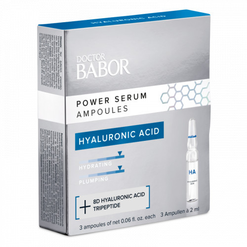 Babor Power Serum Hyaluronic Acid Ampoule Intensyviai drėkinančios ampulės 7x2ml