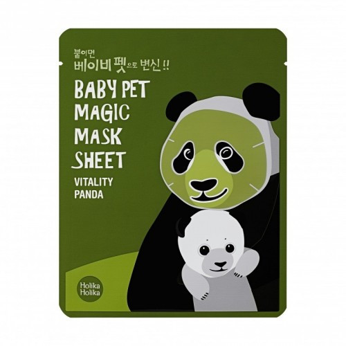 Holika Holika Baby Pet Magic Mask Sheet Panda veido kaukė 22ml
