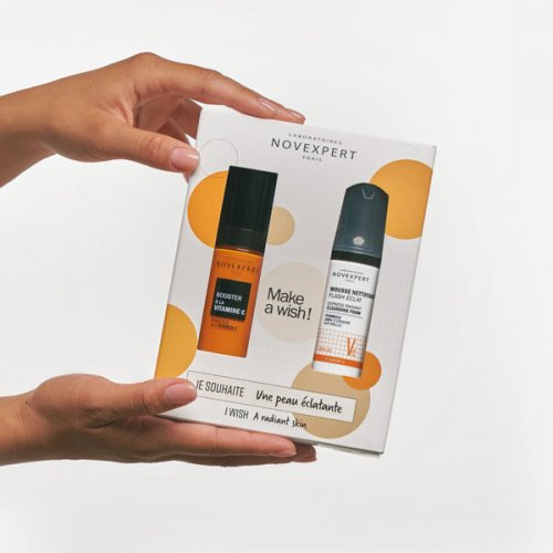 Novexpert A Radiant Skin Box Veido priežiūros rinkinys su vitaminu C Rinkinys