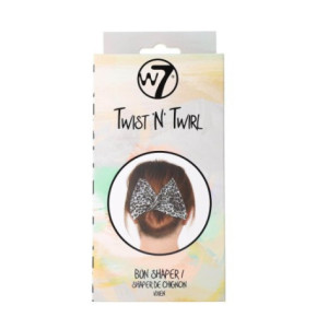W7 cosmetics Twist 'N' Twirl Bun Shaper Plaukų priemonė kuodui surišti Vixen