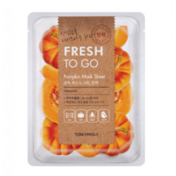 TONYMOLY Fresh To Go Pumpkin Mask Sheet Lakštinė veido kaukė 1 vnt.