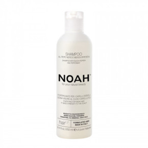 Noah Shampoo With Black Pepper And Peppermint Plaukus stiprinantis šampūnas silpniems, slenkantiems plaukams 250ml