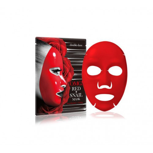 OMG Red+Snail Mask Drėkinanti ir stangrinanti veido kaukė 1 vnt.