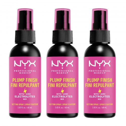 Nyx professional makeup Plump Finish Setting Spray Makiažo fiksatorių rinkinys
