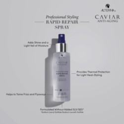 Alterna Caviar Rapid Repair Spray Drėkinantis plaukus purškiklis su vitaminais suteikiantis ypatingo blizgesio 125ml
