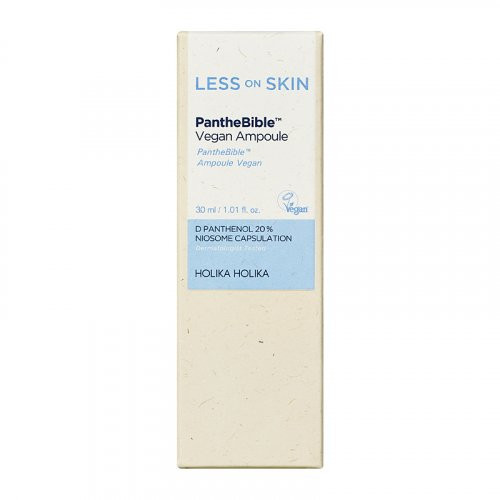 Holika Holika Less On Skin PantheBible Vegan Ampoule Raminantis veido serumas 30ml