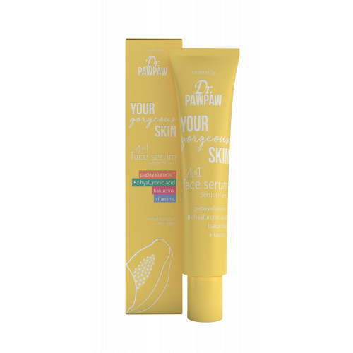 Dr.PAWPAW 4in1 Face Serum Veido serumas 30ml