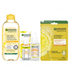 Garnier Vitamin C Brightening Essentials Set Veido priežiūros priemonių rinkinys su vitaminu C