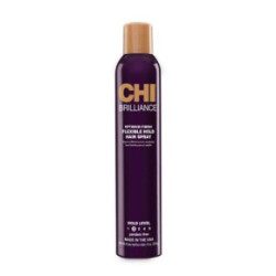 CHI Deep Brilliance Flexible Hold Hair Spray Lanksčios fiksacijos plaukų lakas su alyvuogių ir Monoi aliejais 284g