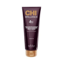 CHI Deep Brilliance Deep Protein Masque Stiprinamoji proteinų kaukė su alyvuogių ir Monoi aliejais 237ml
