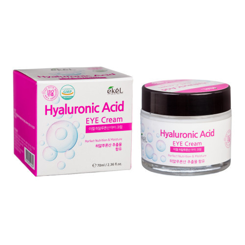 Ekel Eye Cream Hyaluronic Acid Paakių kremas su hialurono rūgštimi 70ml