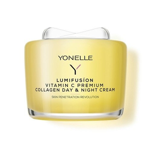 Yonelle Lumifusion Vitamin C Premium Collagen Day & Night Cream Skaistinamasis kremas su vitaminu C 55ml