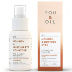 You&Oil Nourish & Nurture Eyes Makeup Remover Aliejus akių makiažui nuvalyti 50ml