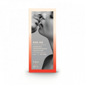 You&Oil Kiss Me Aphrodisiac Toothpaste Duo Pack Afrodiziakinių dantų pastų rinkinys JAM ir JAI 2x70g
