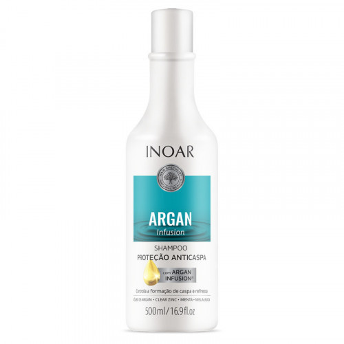 Inoar Argan Infusion Anti-dandruff Protection Shampoo šampūnas nuo pleiskanų 250ml