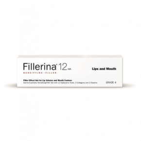 Fillerina 12 HA Filler Gel for Lips and Mouth 4 Dermatologinis gelinis užpildas lūpų sričiai 7ml