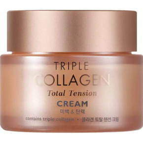 TONYMOLY Triple Collagen Total Tension Cream Drėkinamasis kremas su kolagenu 80ml
