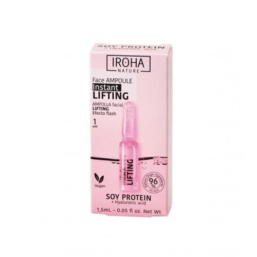 IROHA Instant Flash Lifting Ampoule Shot Veido odą stangrinanti ampulė 1.5ml