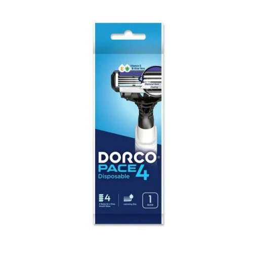 Dorco Pace 4 Disposable Razor Vienkartinis skustuvas 1vnt.