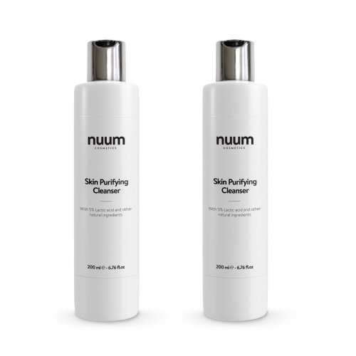 Nuum Cosmetics Skin Purifying Cleanser With 5% Lactic Acid Prausiklis su pieno rūgštimi 200ml