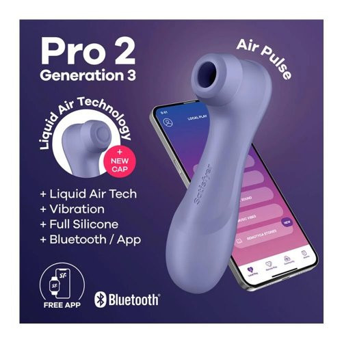 Satisfyer Pro 2 Generation 3 Connect Klitorio stimuliatorius 1vnt.