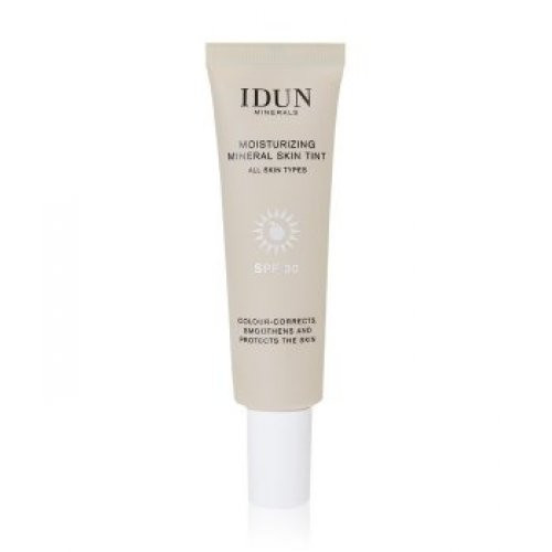 IDUN Moisturizing Skin Tint With SPF30 Drėkinamasis veido kremas su atspalviu 27ml
