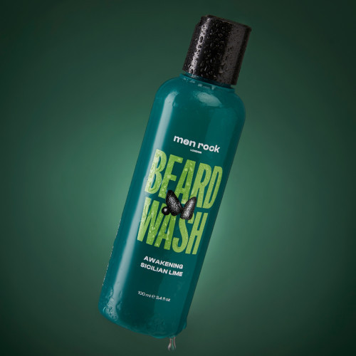 Men Rock Sicilian Lime Awakening Beard Wash Barzdos šampūnas 100ml