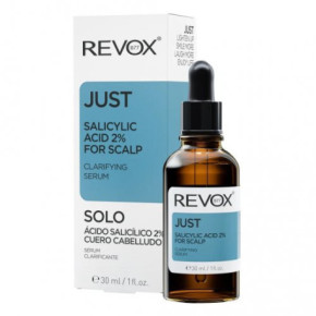 Revox B77 Just Salicylic Acid 2% for Scalp Clarifying Serum Valomasis serumas riebiai galvos odai 30ml