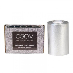 OSOM Professional Embossed Roll Sparkle And Shine Folija plaukų dažymui 100 m