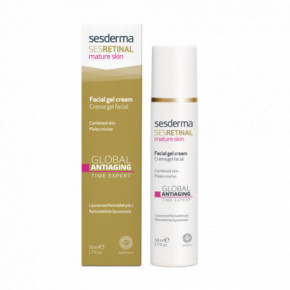Sesderma Sesretinal Mature Skin Facial Gel Cream Gelinis veido kremas brandžiai odai 50ml