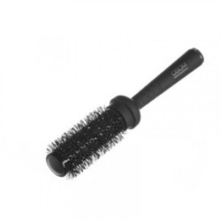 OSOM Professional Round Hair Brush Apvalus šepetys plaukams džiovinimui ir formavimui, su nailono spygliukais Black