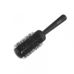 OSOM Professional Round Hair Brush Apvalus šepetys plaukams džiovinimui ir formavimui, su nailono spygliukais Black
