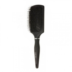 OSOM Professional Square Hairbrush Kvadratinis šepetys plaukams su šerno šereliais ir nailono spygliukais Black
