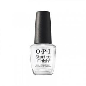 OPI Start to Finish 3-in-1 Treatment Daugiafunkcė nagų priežiūros priemonė 15ml