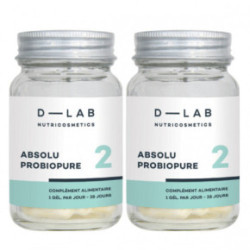 D-LAB Nutricosmetics Absolu Probiopure Maisto papildas, virškinimo sistemos mikro-floros palaikymui 1 Mėnesiui