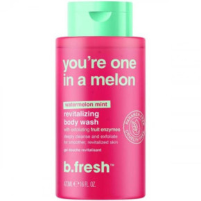 b.fresh You're One In A Melon Body Wash Švelniai odą šveičiantis kūno prausiklis 473ml