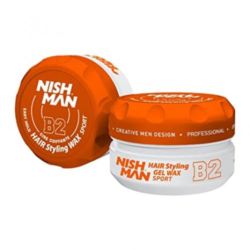 Nishman Hair Styling Wax B2 Sport Plaukų formavimo vaškas 150ml