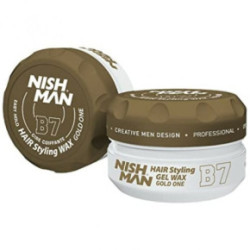 Nishman Hair Styling Wax B7 Gold One Plaukų formavimo vaškas 150ml