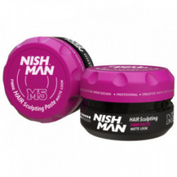 Nishman Hair Sculpting Fibre Paste Matte Look M5 Plaukų formavimo vaškas 100ml